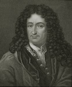 ゴッドフリーウィリアムライプニッツ（1646-1716）、「肖像画のギャラリー」より、1833年に出版 作： English School
